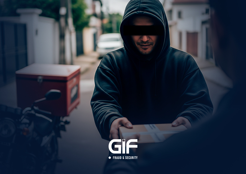 golpe da entrega falsa